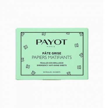 Papiers absorbants matifiants Pâte Grise Payot 10x50 feuilles