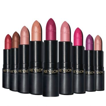Rouge à lèvres Super Lustrous Mat Revlon 12 teintes