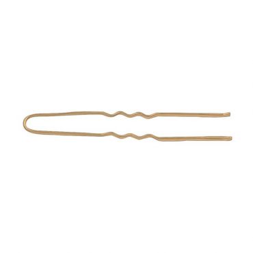 Epingles métal 70 mm ondulées dorées Sibel 25 pcs