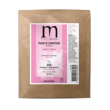 Poudre de shampooing cheveux colorés Mulato 25g