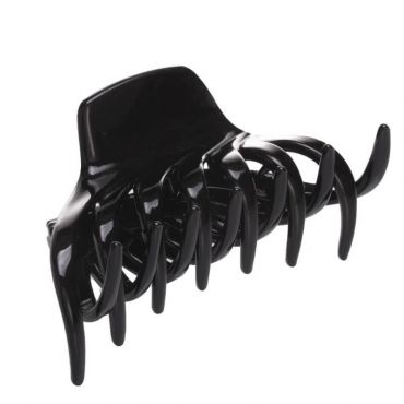 Pince à cheveux noire Stella Green 10cm