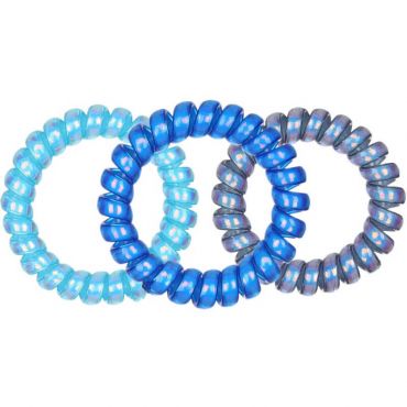 3 élastiques ressorts Stella Green bleus