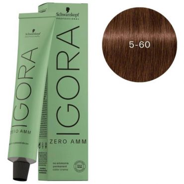 Igora Zéro amm 5-60 châtain clair marron naturel Schwarzkopf 60ML