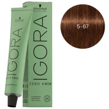 Igora Zéro amm 5-67 châtain clair marron cuivré Schwarzkopf 60ML