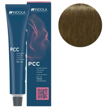 Coloration PCC Cool & Neutral 8.18 blond clair cendré chocolat Indola 60ML
