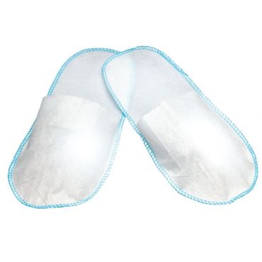 Mules en tissé non tissé model fermé - emballage pairepolybag 100 pièces