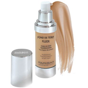 Fond de teint fluide beige doré Parisax