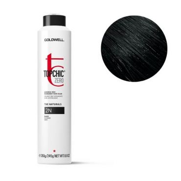 Coloration Topchic Zero zero 2n noir Goldwell 250ml