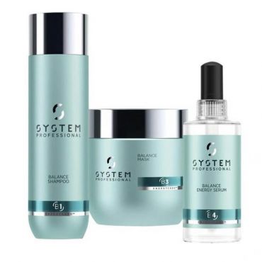 Routine Derma Balance avec sérum System Professional avec shampooing OFFERT