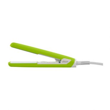 Lisseur Mini vert fluo en céramique avec pochette Ultron