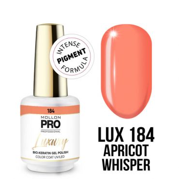 Vernis semi-permanent Luxury n°184 Apricot Whisper Mollon