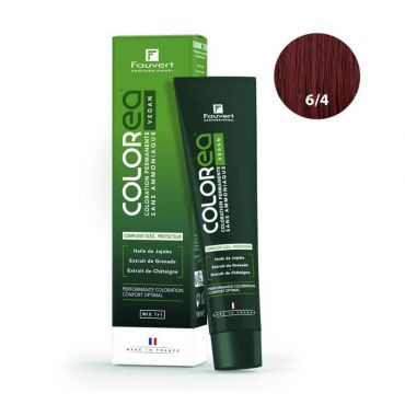 Coloration Colorea Vegan 6/4 blond foncé cuivré Fauvert Professionnel 100ml