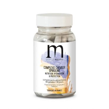 Compléments alimentaires Complexe Cheveux Spiruline Mulato