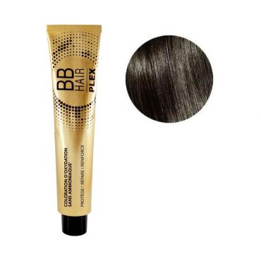 Coloration d'oxydation BBHair Plex sans ammoniaque n°4 Châtain Générik 100ml