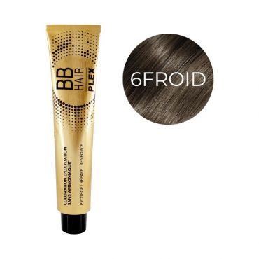 Coloration d'oxydation BBHair Plex sans ammoniaque n°6 BLOND FONCÉ NATUREL FROID Générik 100ml