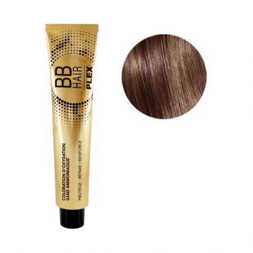 Coloration d'oxydation BBHair Plex sans ammoniaque n°7,24 Blond irisé cuivré Générik 100ml