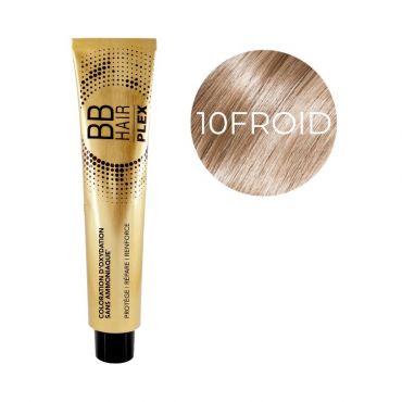 Coloration d'oxydation BBHair Plex sans ammoniaque n°10 BLOND TRÈS TRÈS CLAIR NATUREL FROID Générik 100ml
