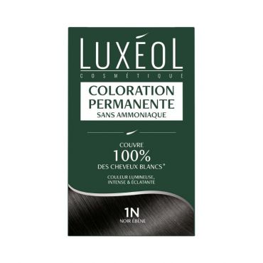 Coloration 1N Noir Ebène Luxéol 60ml