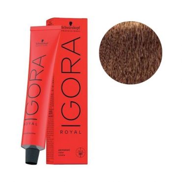 Igora Royal 7-76 Blond Moyen Cuivré Marron Beige 60 ML