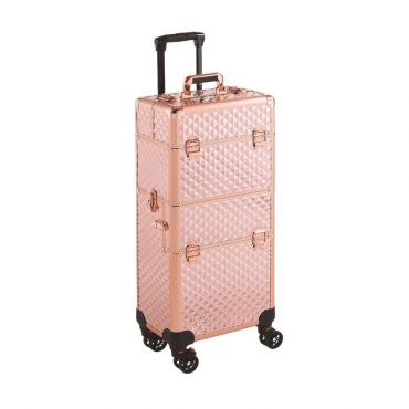 Valise trolley rigide rose NICA Xanitalia Pro