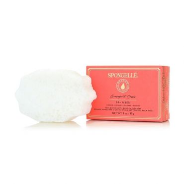 Éponge infusée pedi buffer pamplemousse cassis (30+ utilisations) Spongellé 85g