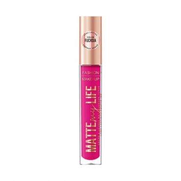 Rouge à lèvre liquide mat Matte My Life n°01 Fuchsia Fashion Make Up