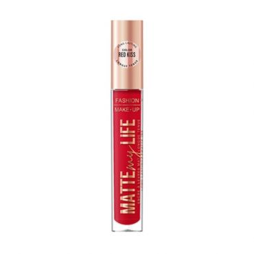 Rouge à lèvre liquide mat Matte My Life n°05 Red Kiss Fashion Make Up