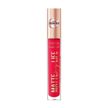 Rouge à lèvre liquide mat Matte My Life n°06 Cherry Red Fashion Make Up