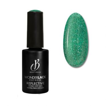 Semi permanent Wonderlack Hema Free Emerald Reflective Celebration Beautynails 8ML