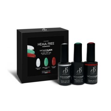 Coffret semi permanent Wonderlack Hema Free Celebration Beautynails 3x8ML