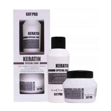 Mini Kit Keratine Shampoing et Masque KayPro 100ml