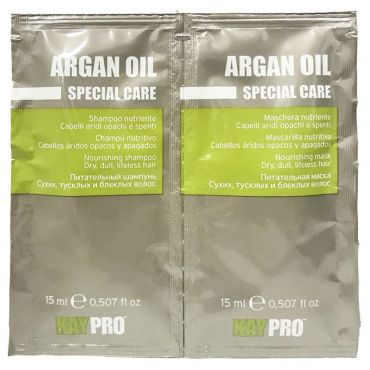 Shampoing Argan cheveux sec KayPro 2x15ml