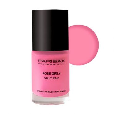 Vernis à ongles rose girly Parisax