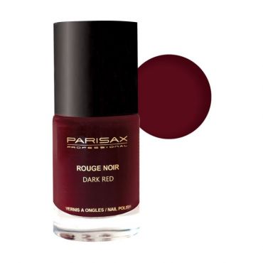 Vernis à ongles rouge noir Parisax