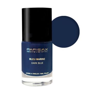 Vernis à ongles bleu marine Parisax
