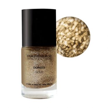 Vernis à ongles paillettes dorees Parisax