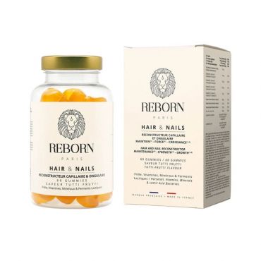 Compléments alimentaires cheveux et ongles Hair & Nails Reborn 171g