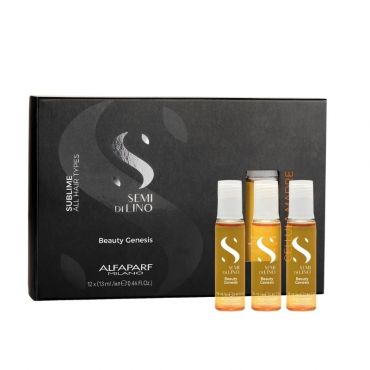 Soin profond régénerant Sublime Semi Di Lino 12x13ml