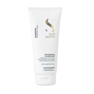 Après-Shampooing délicat Diamond révelateur d'éclat Semi Di Lino 200ml