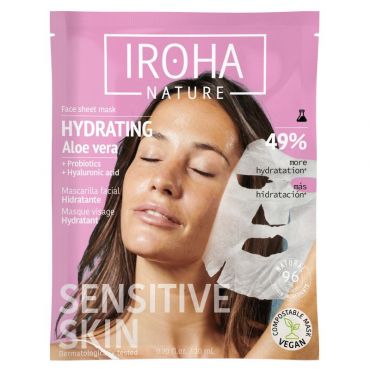 Masque visage tissu hydratant IROHA