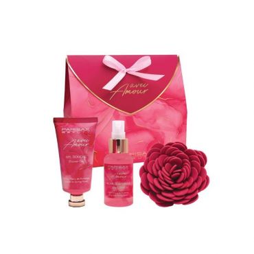 Coffret pochette soins du corps Parisax