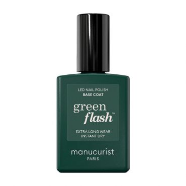 Base Coat semi-permanent LED Green Flash Manucurist 15ml