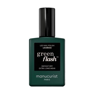 Vernis semi-permanent LED Green Flash Licorice Manucurist 15ml