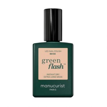 Vernis semi-permanent LED Green Flash Beige Manucurist 15ml