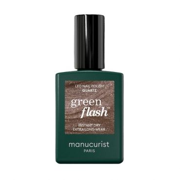 Vernis semi-permanent LED Green Flash Quartz Manucurist 15ml
