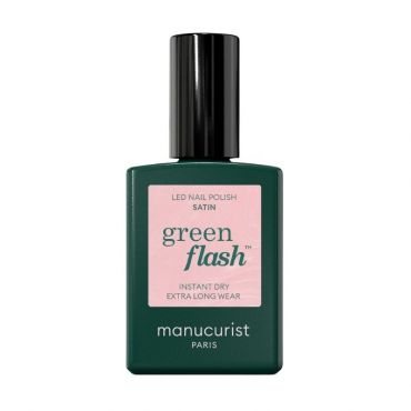 Vernis semi-permanent LED Green Flash Satin Manucurist 15ml