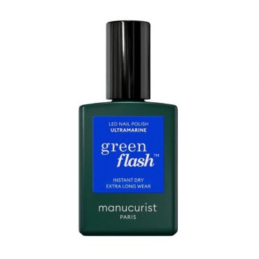 Vernis semi-permanent LED Green Flash Ultramarine Manucurist 15ml