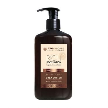 Lotion riche pour le corps Karité Arganicare 400ml