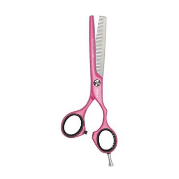 Ciseaux sculpteur 39 dents Pastell Plus Crane offset Pink 5.5' Jaguar