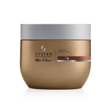 Masque reconstructeur cheveux normaux a fins L3 Luxeoil System Professional 400 ML